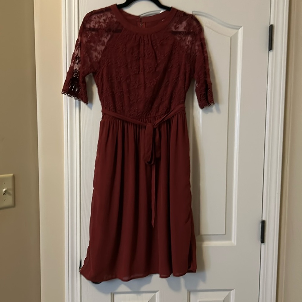 ModCloth. Women’s dress. Size Medium. Rust color.
